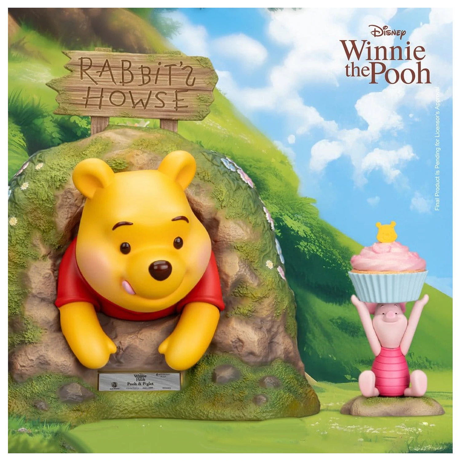 Disney Master Craft Statua Pooh & Piglet 33 cm zdjęcie produktu