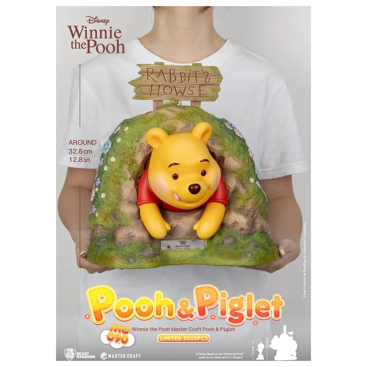 Disney Master Craft Statua Pooh & Piglet 33 cm zdjęcie produktu
