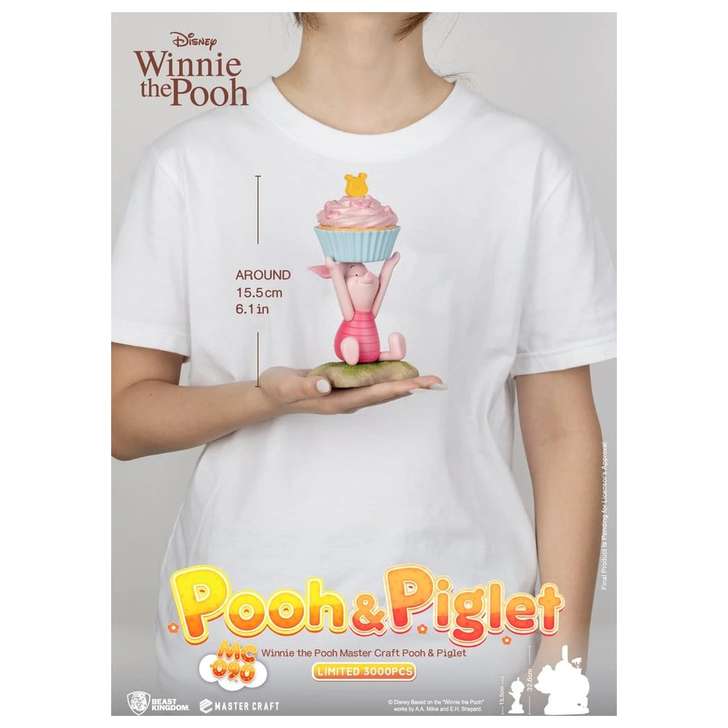 Disney Master Craft Statua Pooh & Piglet 33 cm zdjęcie produktu