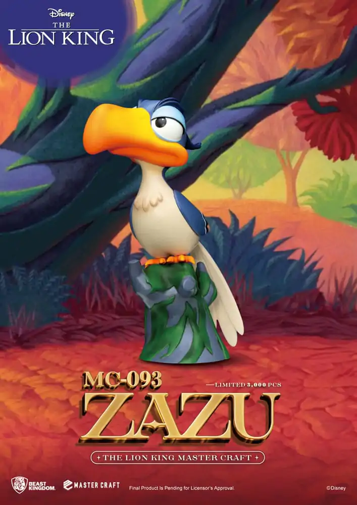 Disney Master Craft Statue Król Lew Zazu 20 cm zdjęcie produktu