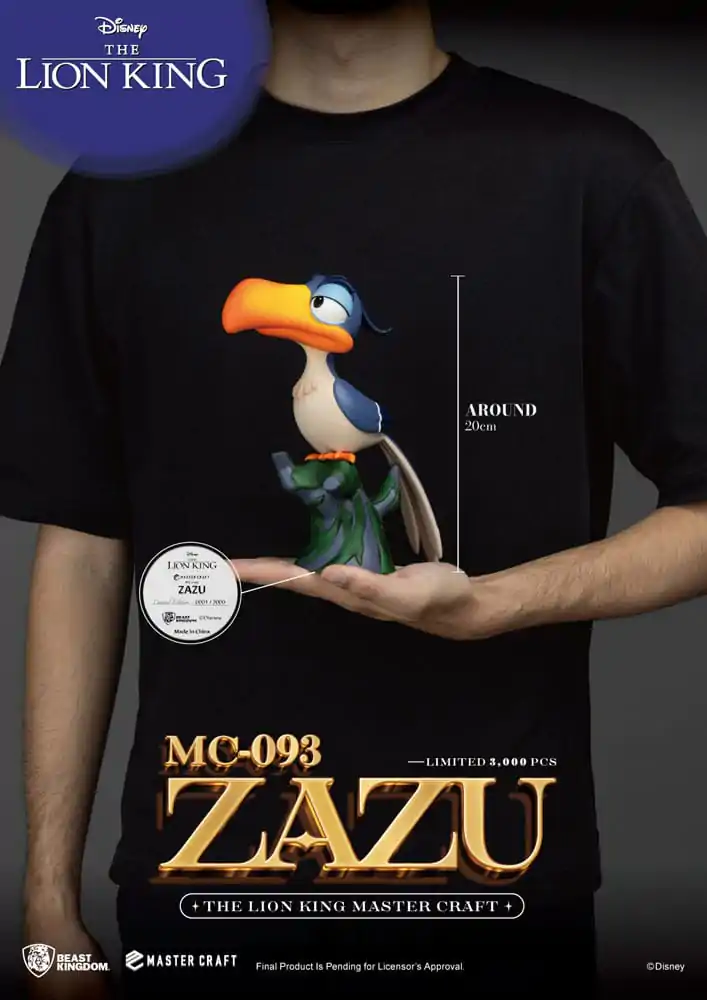 Disney Master Craft Statue Król Lew Zazu 20 cm zdjęcie produktu