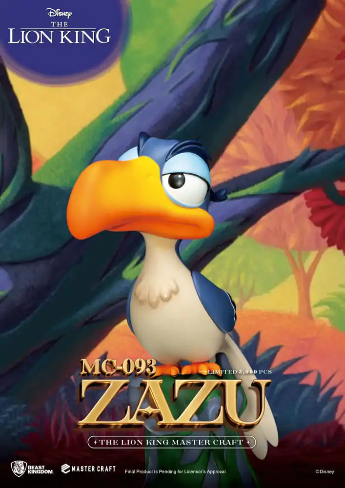 Disney Master Craft Statue Król Lew Zazu 20 cm zdjęcie produktu