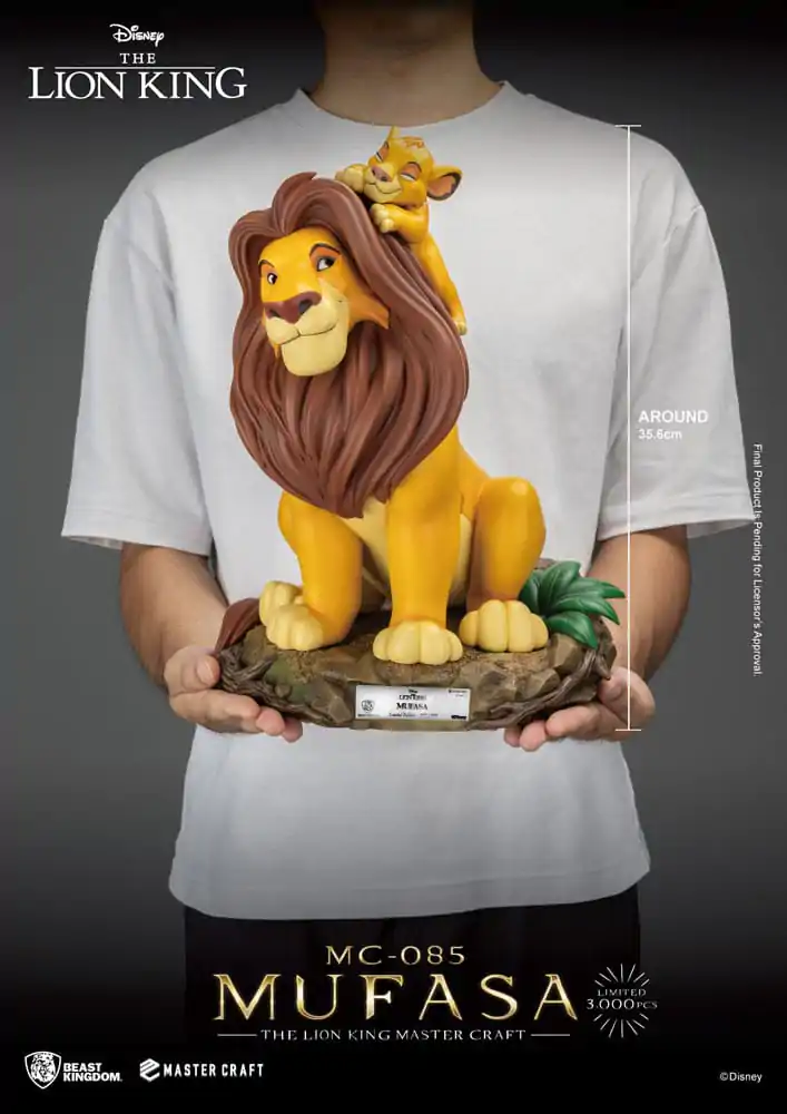 Disney Master Craft Statue Król Lew Mufasa 36 cm zdjęcie produktu