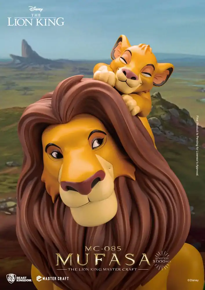 Disney Master Craft Statue Król Lew Mufasa 36 cm zdjęcie produktu