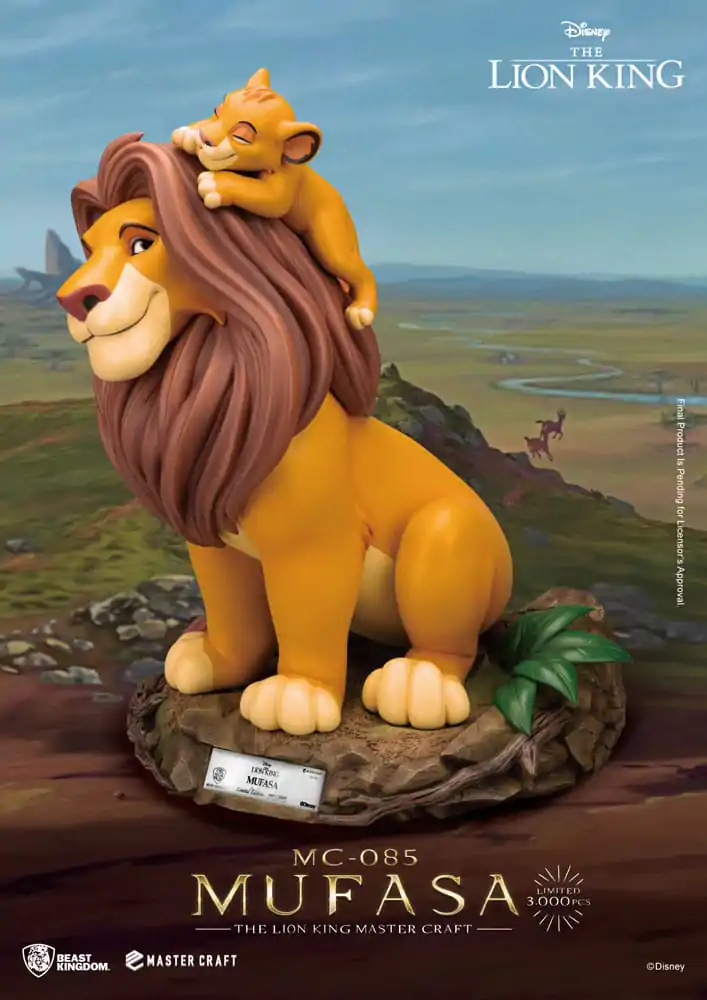 Disney Master Craft Statue Król Lew Mufasa 36 cm zdjęcie produktu