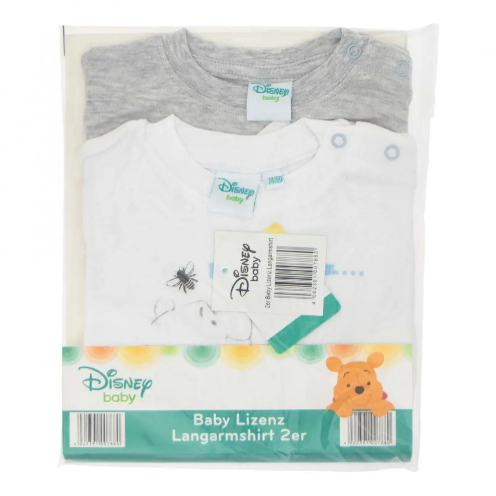 Disney Winnie the Pooh Baby T-Shirt, Top 2-częściowy zdjęcie produktu