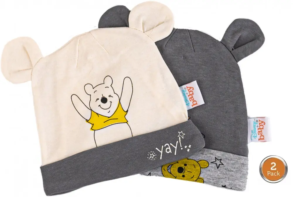 Disney Winnie the Pooh Baby Hat dwuczęściowy zestaw 86/92 cm zdjęcie produktu