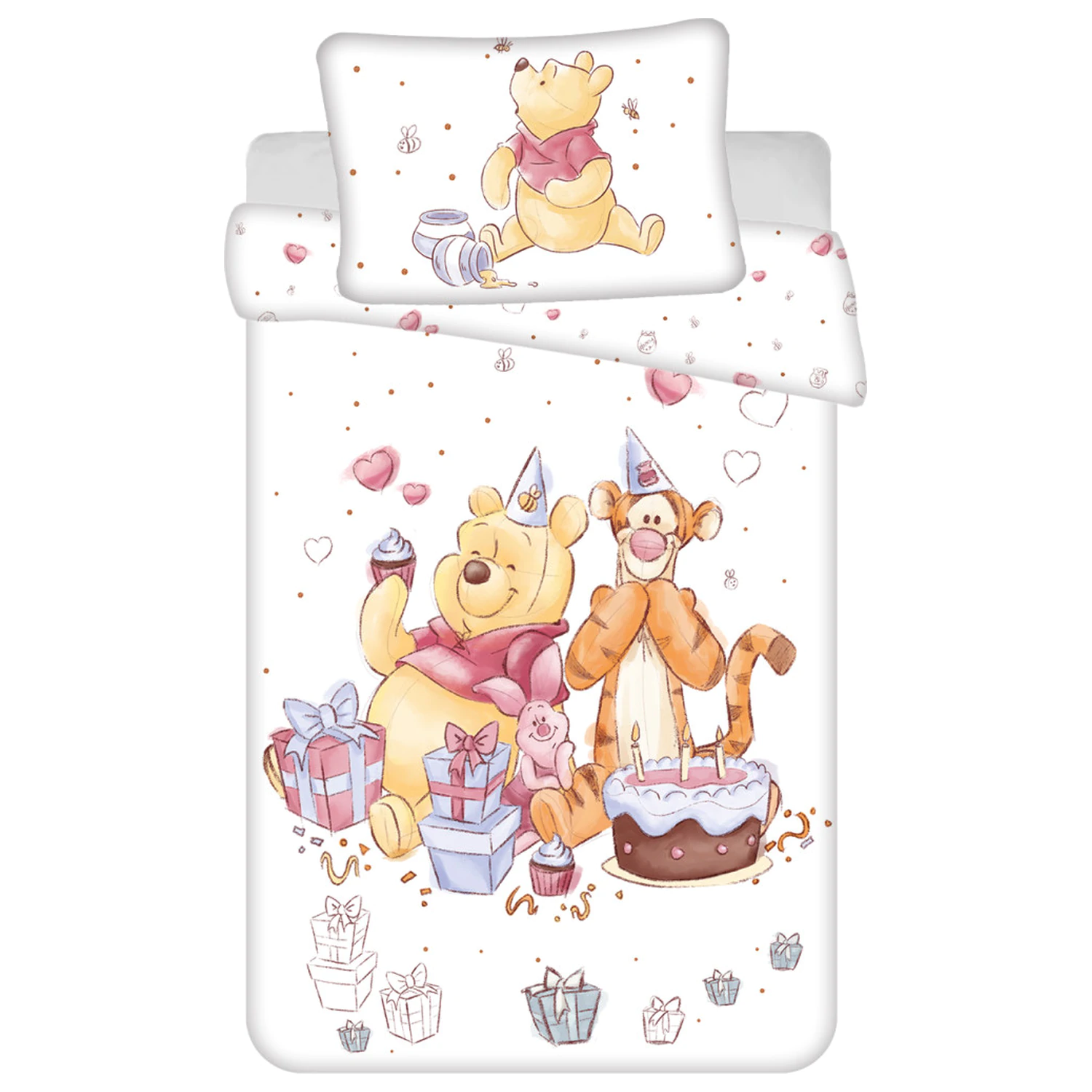 Disney Winnie the Pooh Birthday Party Children's, Przedszkolak Poszewka na kołdrę zdjęcie produktu