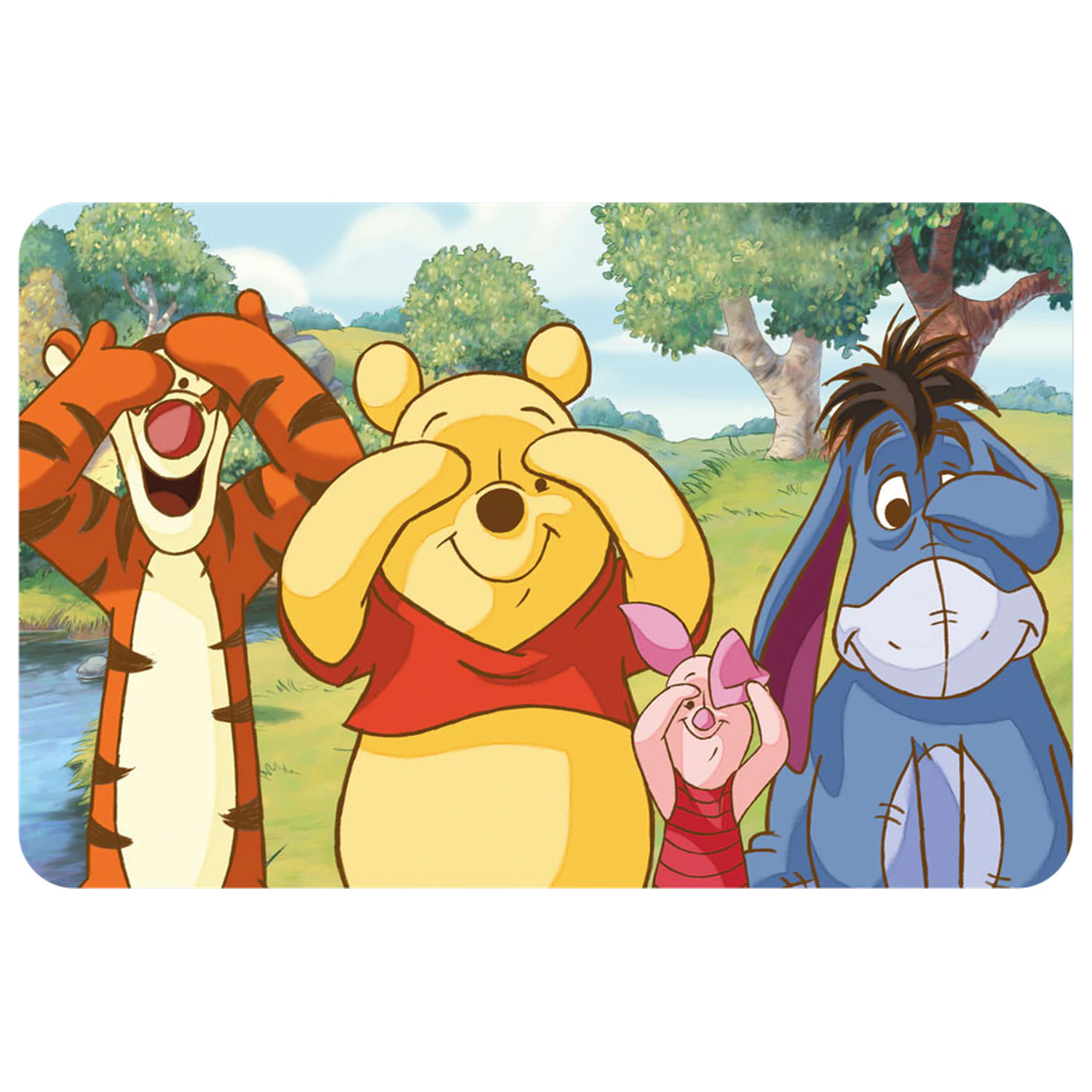 Disney Winnie the Pooh Peekaboo Podkładka 43x28 cm zdjęcie produktu