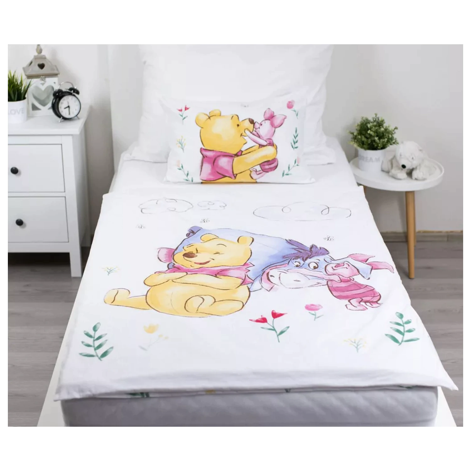 Disney Winnie the Pooh Pooh Hugs komplet pościeli dla dzieci i maluchów zdjęcie produktu