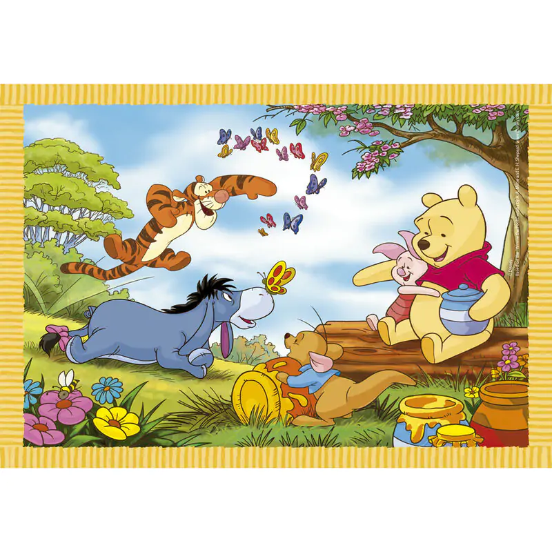 Puzzle Disney Kubuś Puchatek 12-16-20-24 elementy zdjęcie produktu