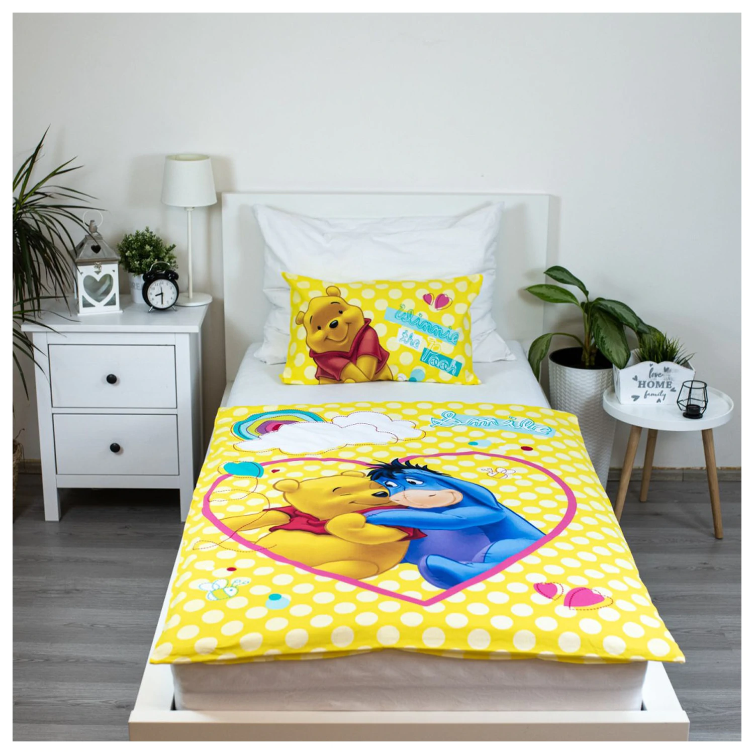 Disney Winnie the Pooh Smile Kids' Poszwa na Kołdrę zdjęcie produktu