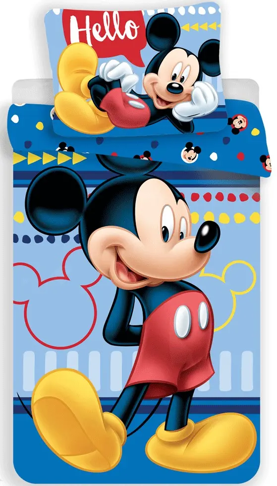 Disney Mickey Mouse zestaw poszewek na kołdrę i poduszkę 140x200cm, 70x90cm zdjęcie produktu