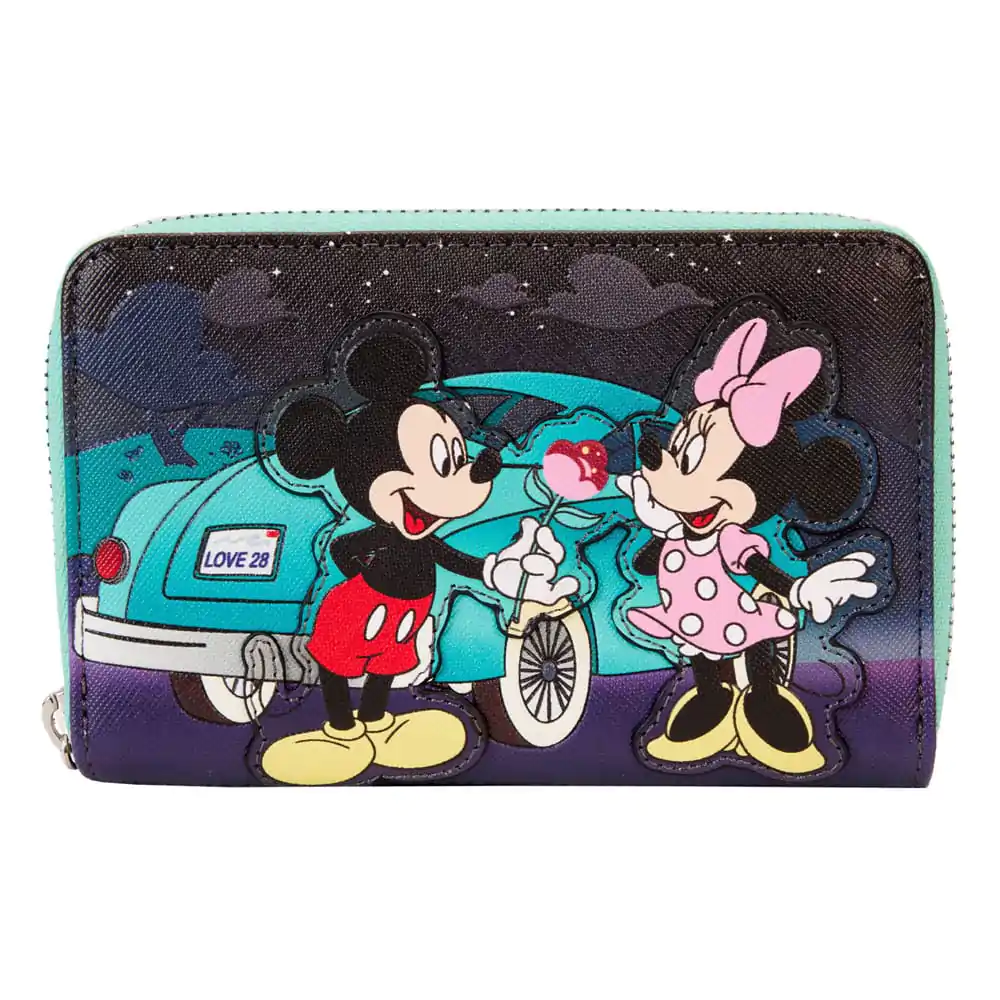 Disney by Loungefly Portfel Mickey & Minnie Randka w Kinie Samochodowym zdjęcie produktu