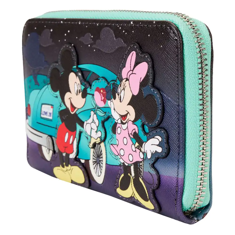 Disney by Loungefly Portfel Mickey & Minnie Randka w Kinie Samochodowym zdjęcie produktu