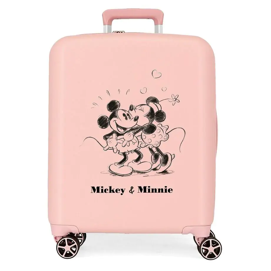 Walizka na kółkach Disney Mickey & Minnie Kisses ABS 55 cm zdjęcie produktu