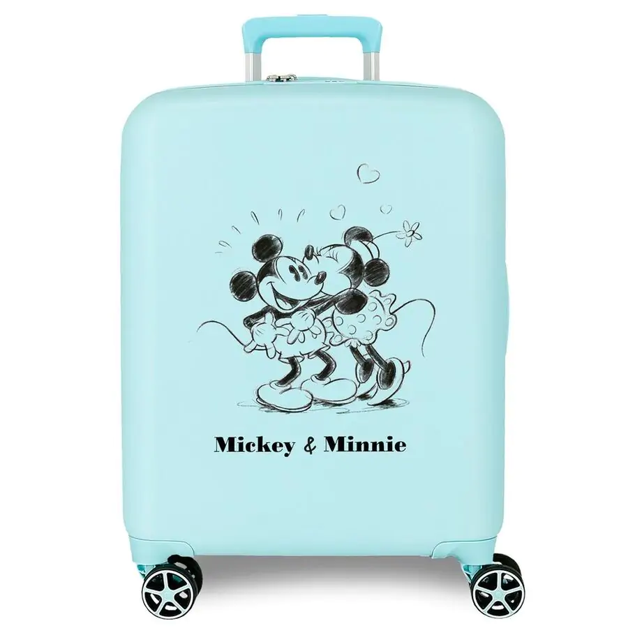 Walizka na kółkach Disney Mickey & Minnie Kisses ABS 55cm zdjęcie produktu