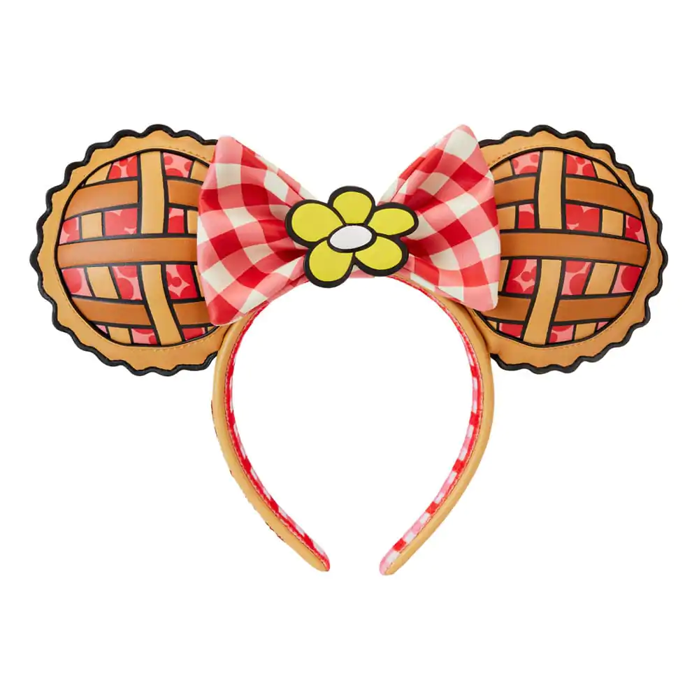 Opaska na głowę z uszami Disney by Loungefly Mickey &amp; Minnie Picnic Pie zdjęcie produktu
