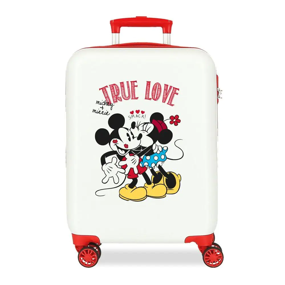 Walizka na kółkach Disney Mickey & Minnie True Love ABS 55 cm zdjęcie produktu