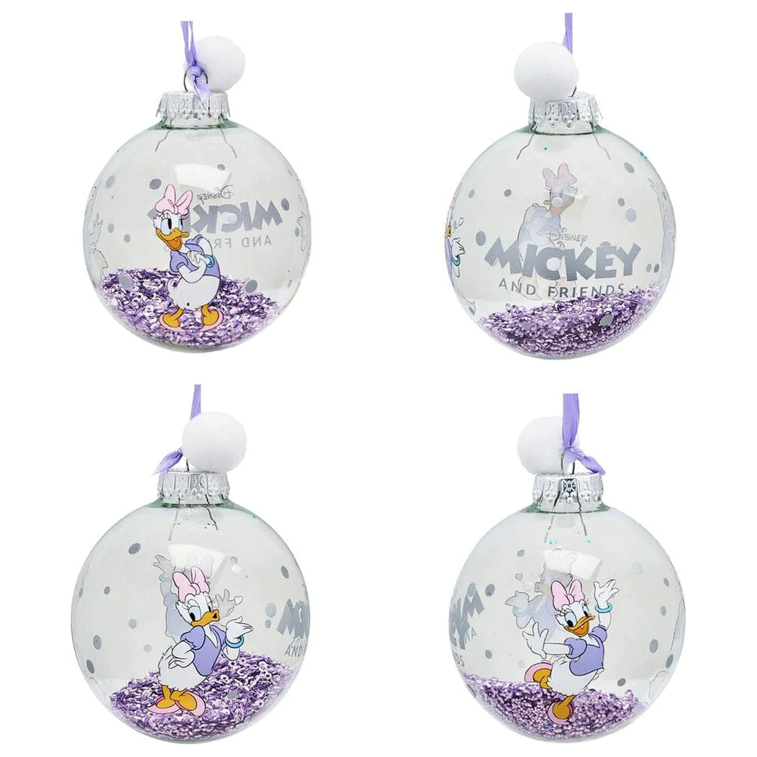 Disney Mickey and Friends Zestaw 7 bombek bożonarodzeniowych zdjęcie produktu