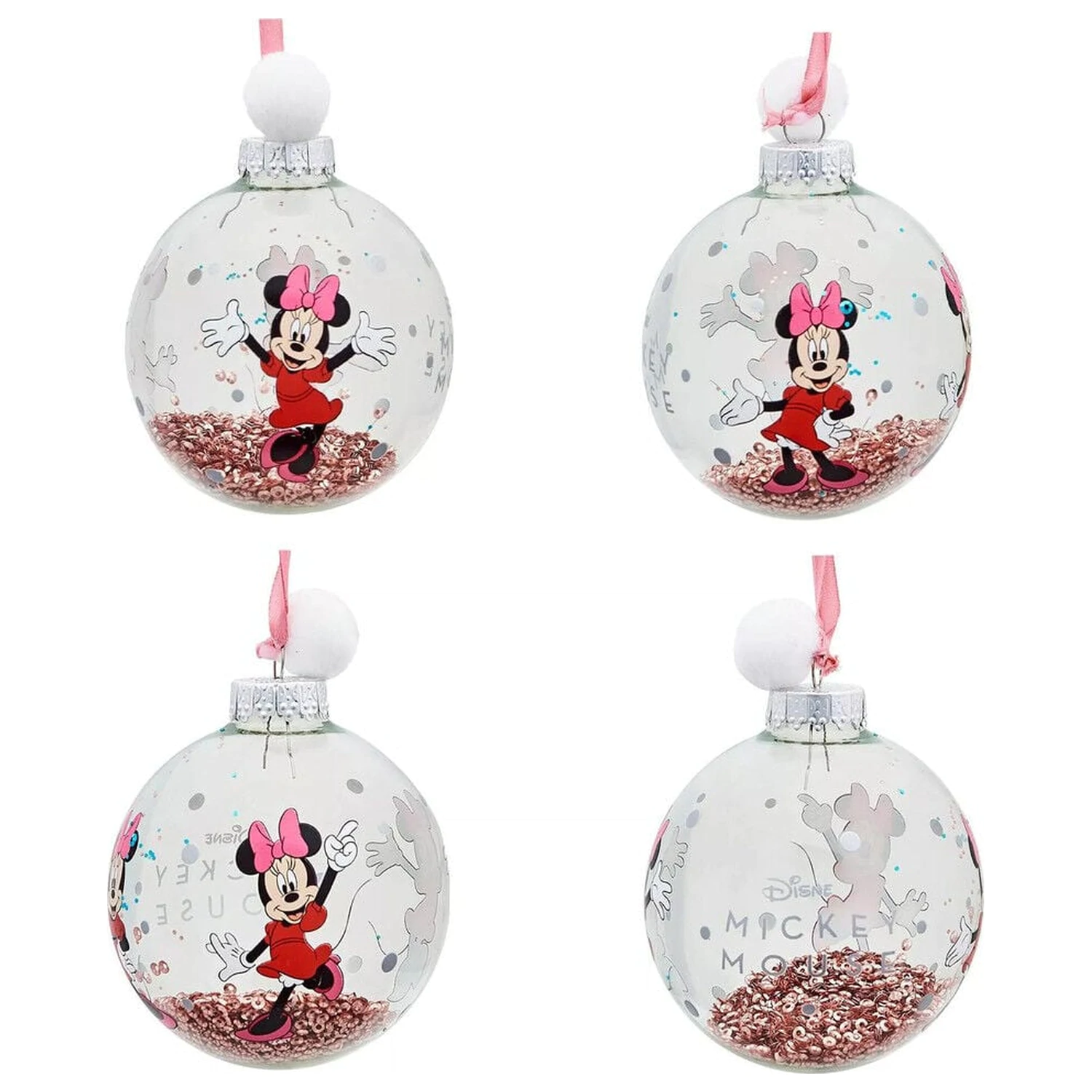 Disney Mickey and Friends Zestaw 7 bombek bożonarodzeniowych zdjęcie produktu