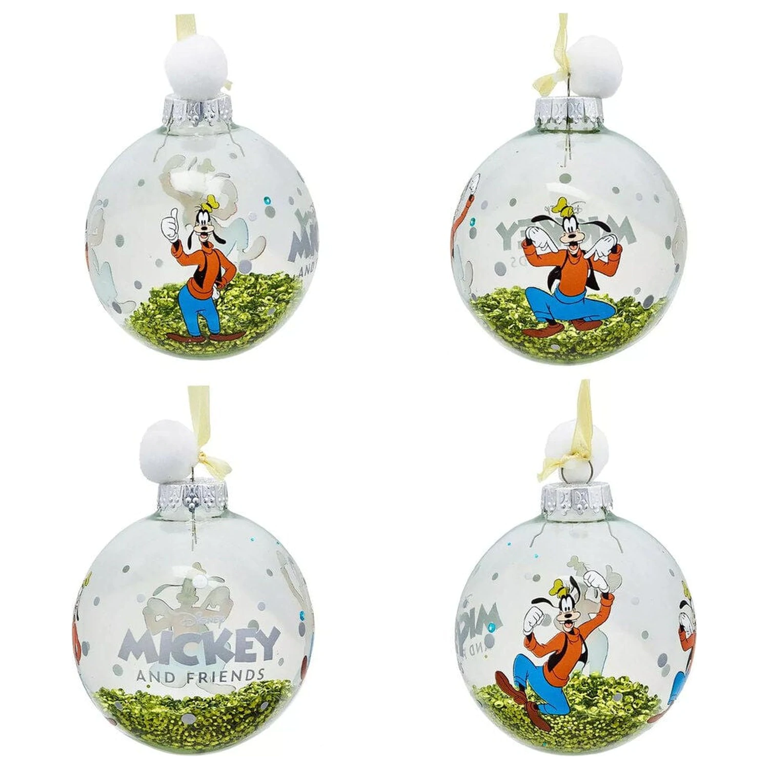 Disney Mickey and Friends Zestaw 7 bombek bożonarodzeniowych zdjęcie produktu