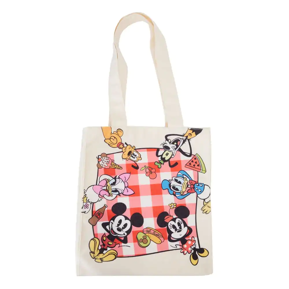 Torba typu Tote Disney by Loungefly Canvas Mickey i przyjaciele Picnic zdjęcie produktu