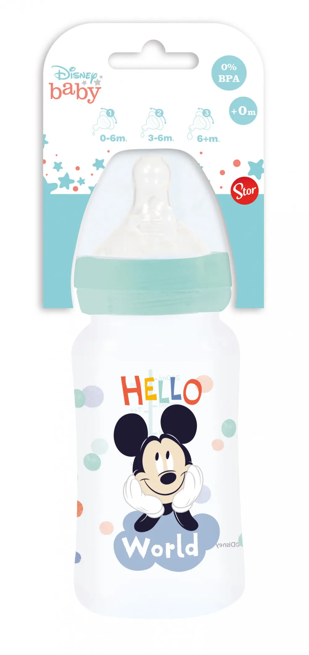 Disney Mickey butelka dla niemowląt 240 ml zdjęcie produktu
