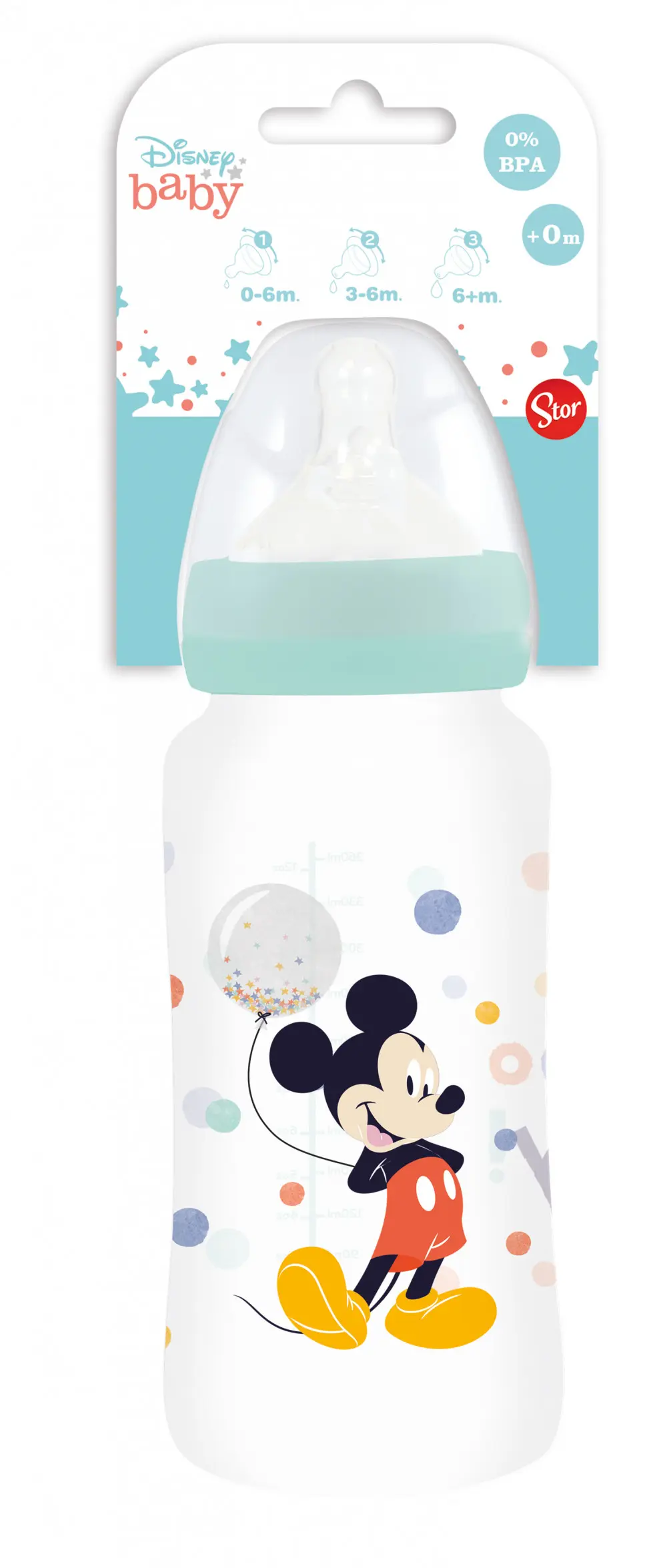 Disney Mickey butelka dla niemowląt 360ml zdjęcie produktu