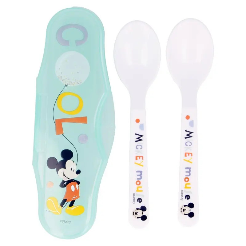 Disney Mickey zestaw sztućców podróżnych dla niemowląt zdjęcie produktu
