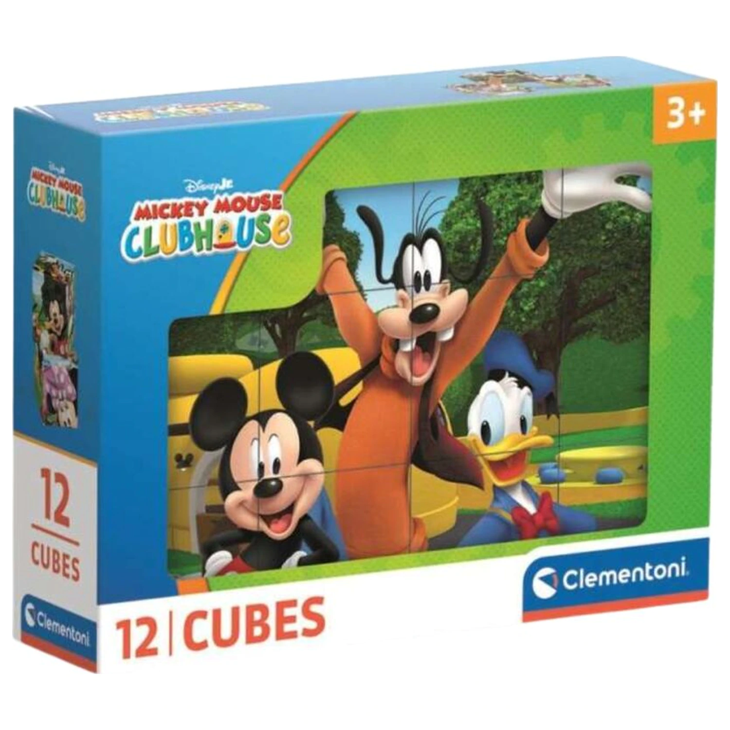 Disney Mickey Club House Mickey Cubes puzzle 12 sztuk zdjęcie produktu