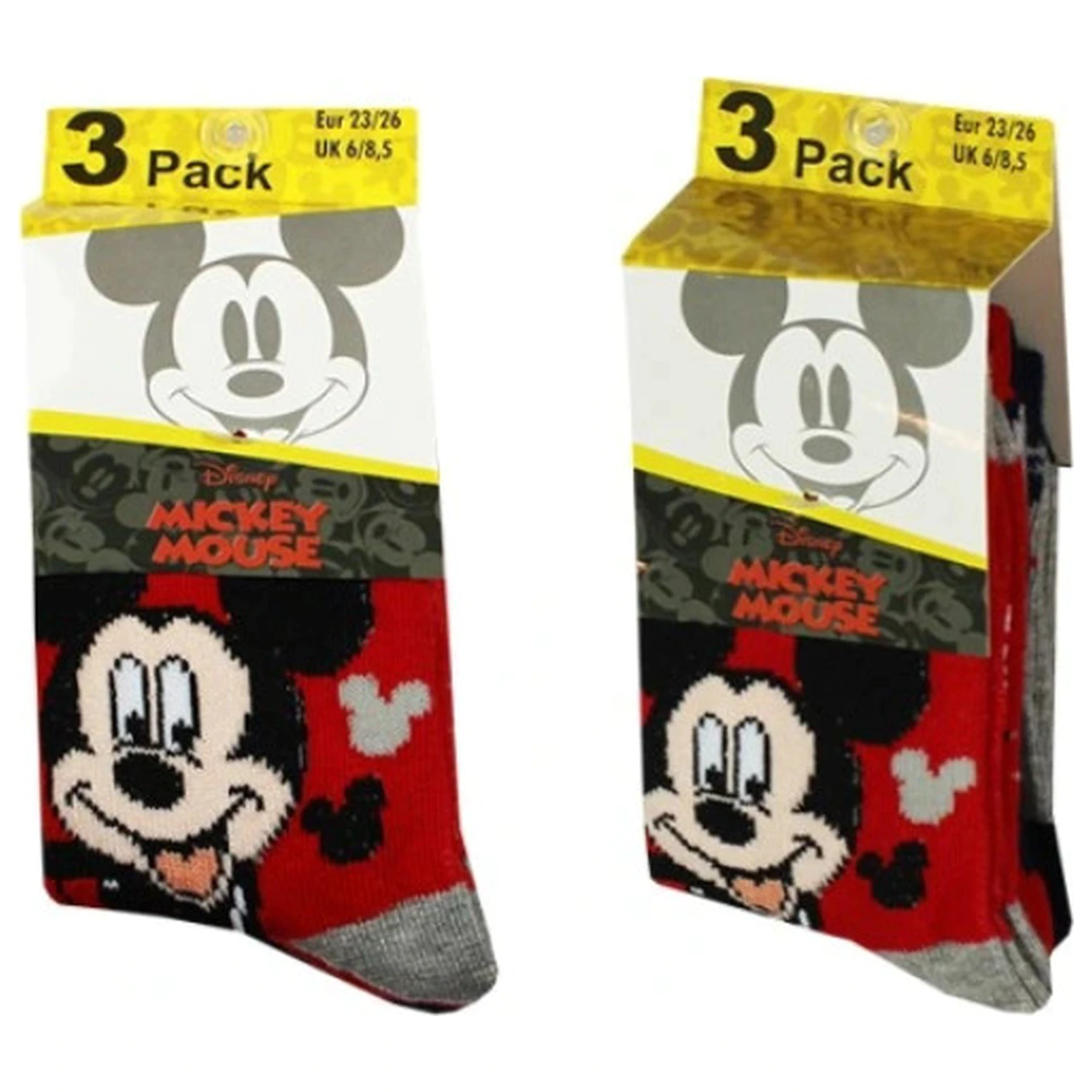 Disney Mickey Cieplutkie Paluszki Skarpetki dla Dzieci 23/26 zdjęcie produktu