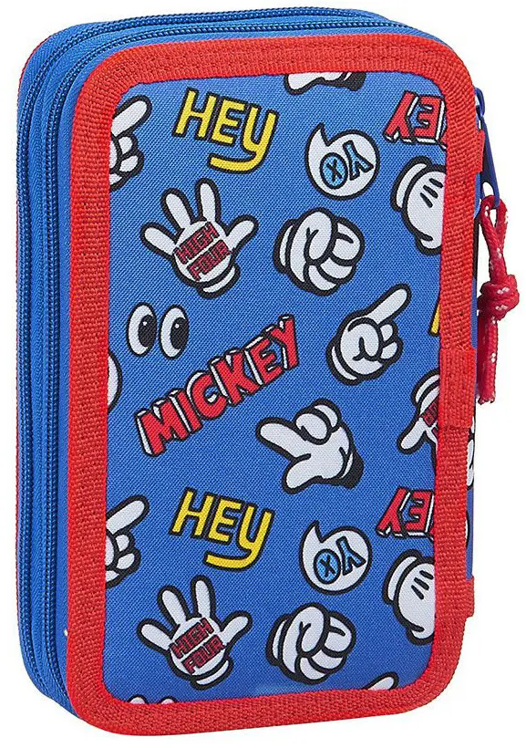 Disney Mickey podwójny piórnik 28 sztuk zdjęcie produktu