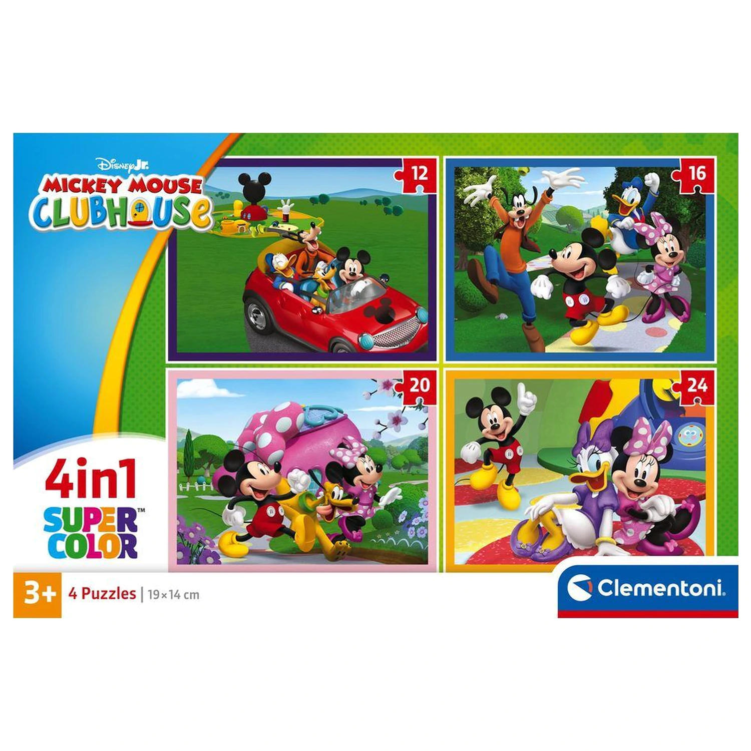 Disney Mickey Mouse Club House puzzle 12-16-20-24 elementów zdjęcie produktu
