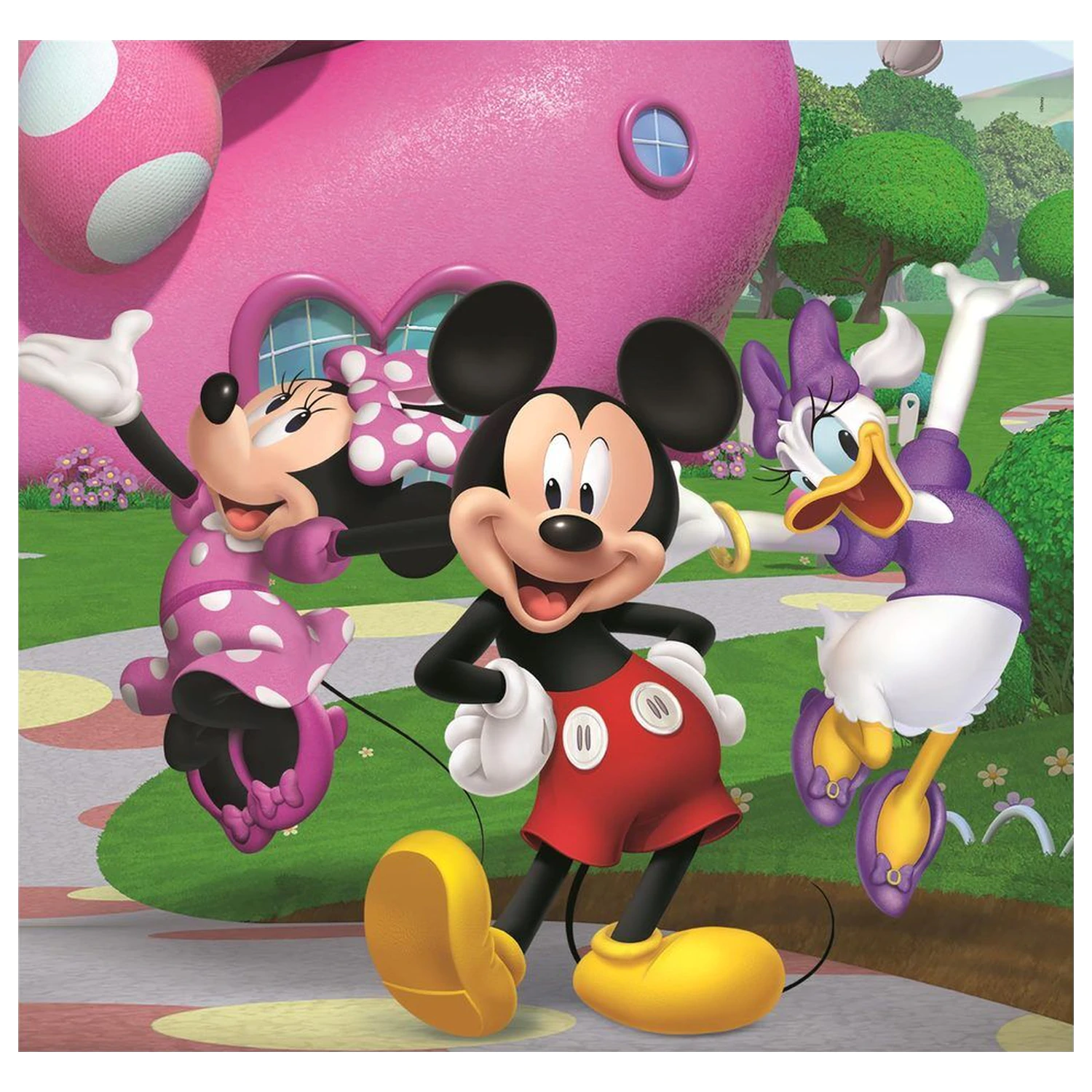 Disney Mickey Mouse Club House puzzle 3x48 sztuk zdjęcie produktu