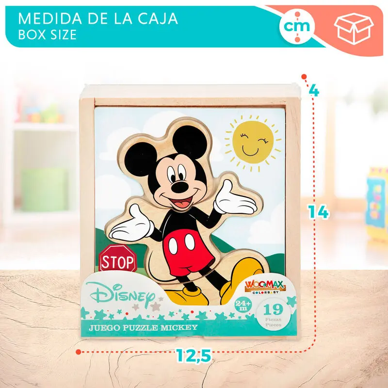 Disney Mickey drewniane puzzle zdjęcie produktu