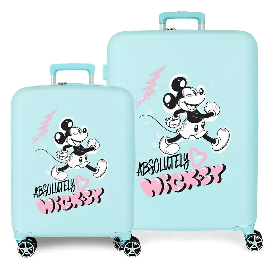 Disney Mickey Friendly ABS zestaw 2 walizek na kółkach trolley zdjęcie produktu