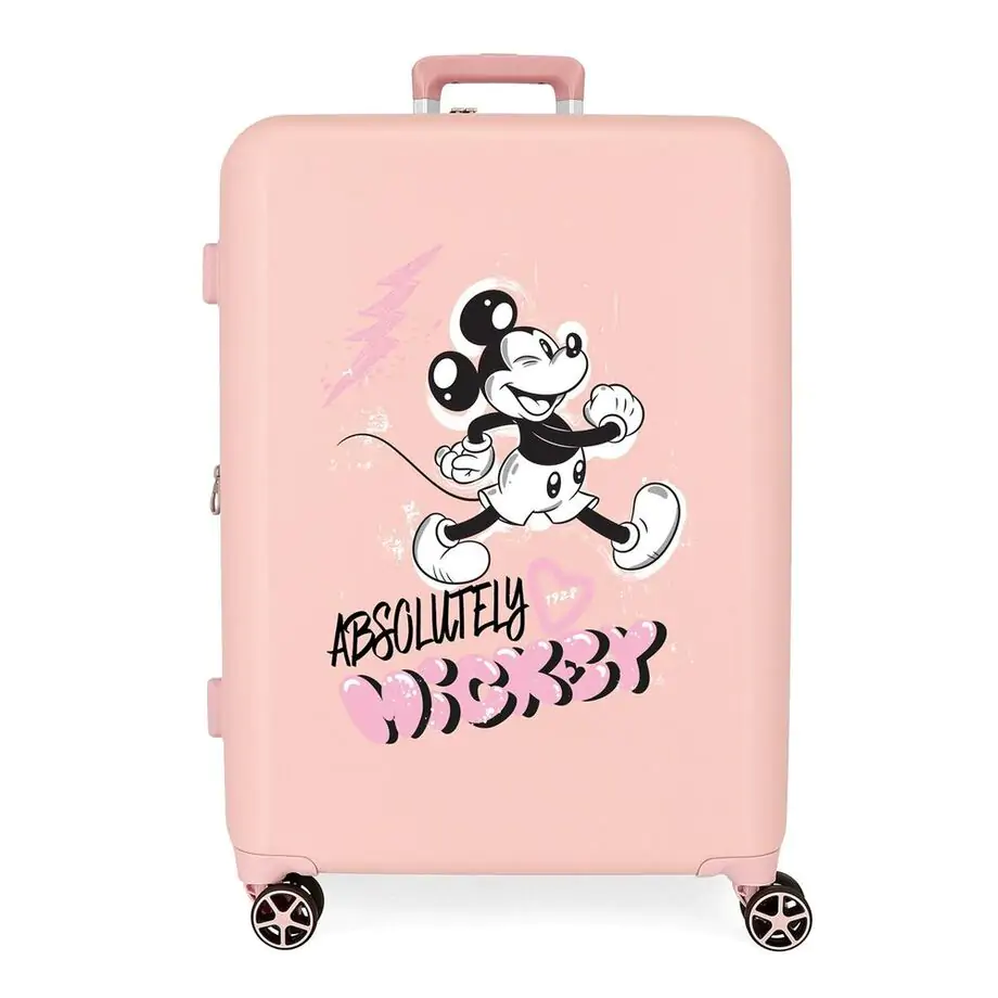 Walizka na kółkach Disney Mickey Friendly ABS trolley suitcase 70 cm zdjęcie produktu