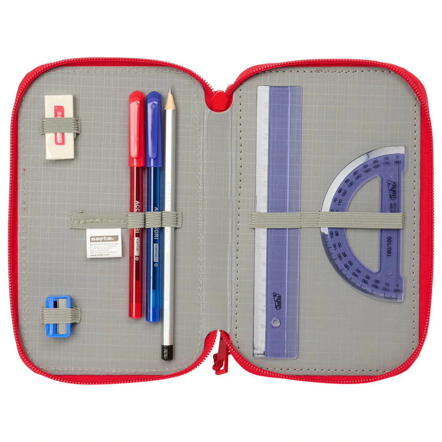 Disney Mickey & Friends Racing potrójny piórnik 37 szt. zdjęcie produktu