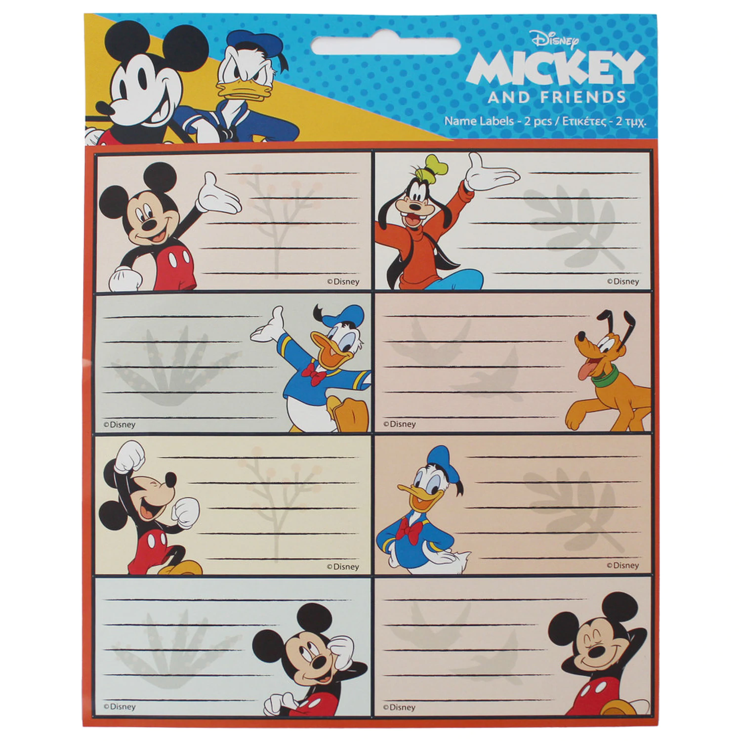 Disney Mickey Fun Zeszyt Etykiety 16 szt. zdjęcie produktu