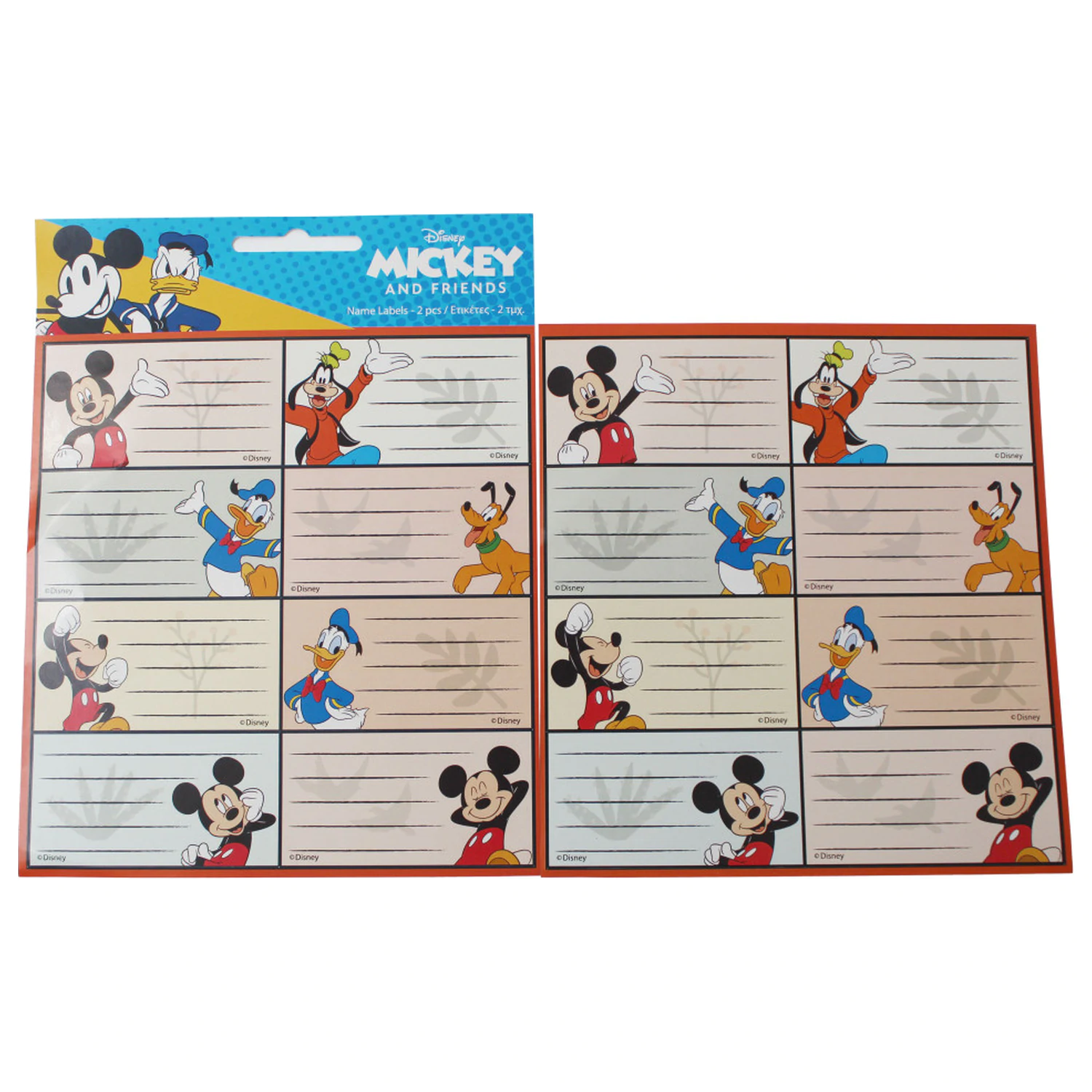 Disney Mickey Fun Zeszyt Etykiety 16 szt. zdjęcie produktu