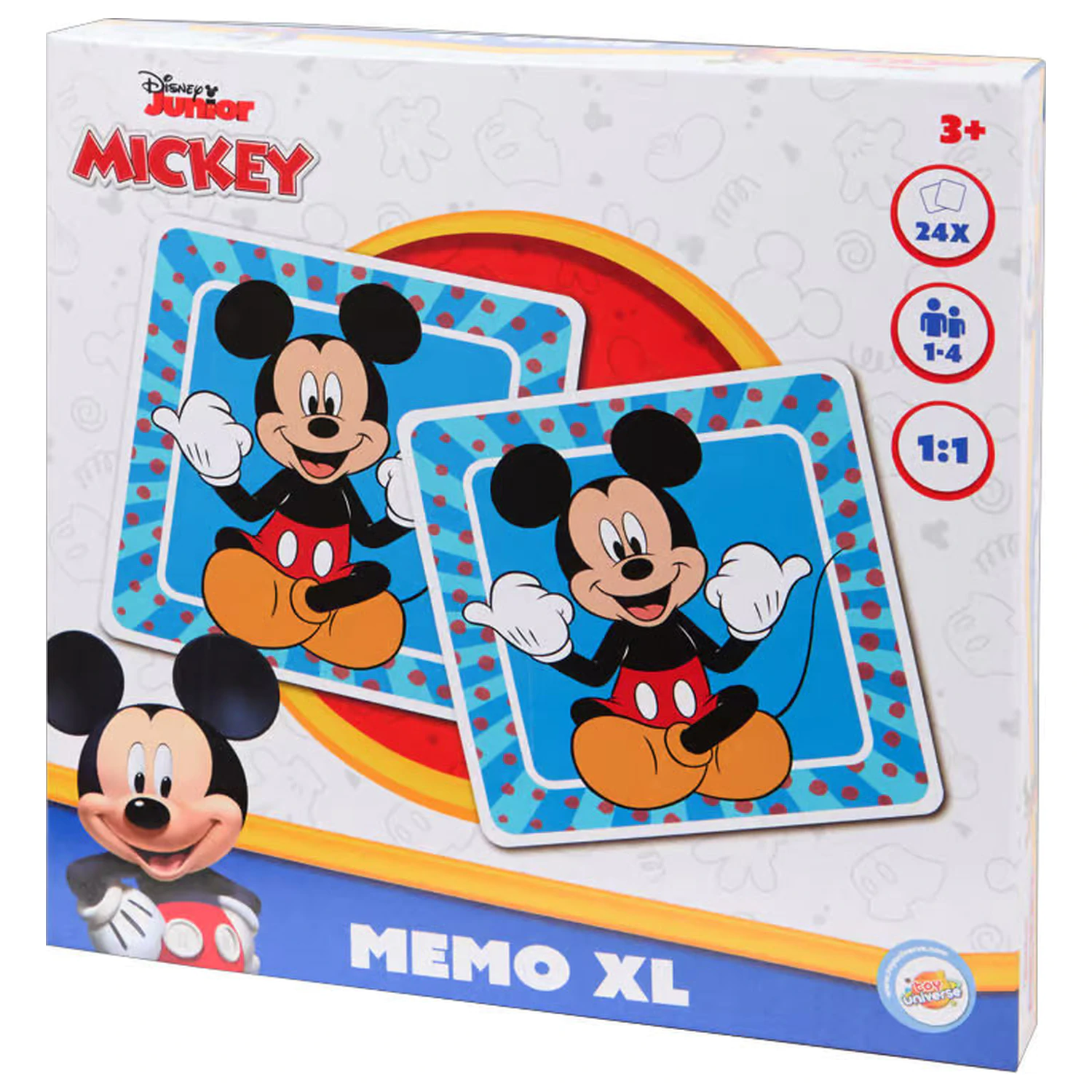 Disney Mickey Fun Gra Pamięci XL 24 Elementy zdjęcie produktu