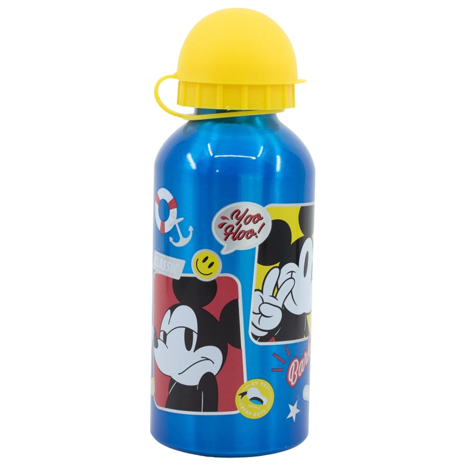 Disney Mickey Fun-Tastic aluminiowa butelka na wodę z zakrętką do picia 400 ml zdjęcie produktu