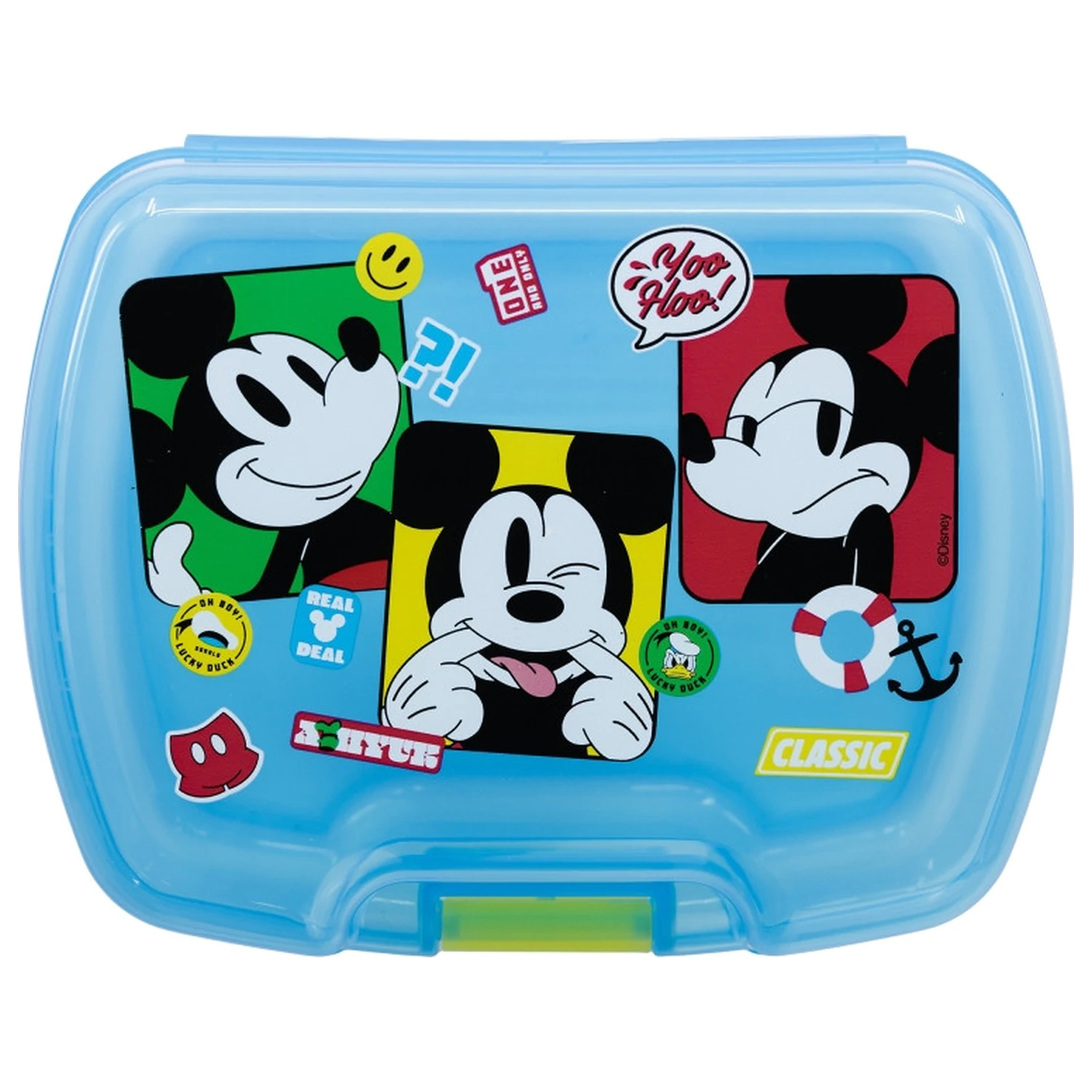 Disney Mickey Fun-Tastic Premium Plastikowy pojemnik na kanapki zdjęcie produktu
