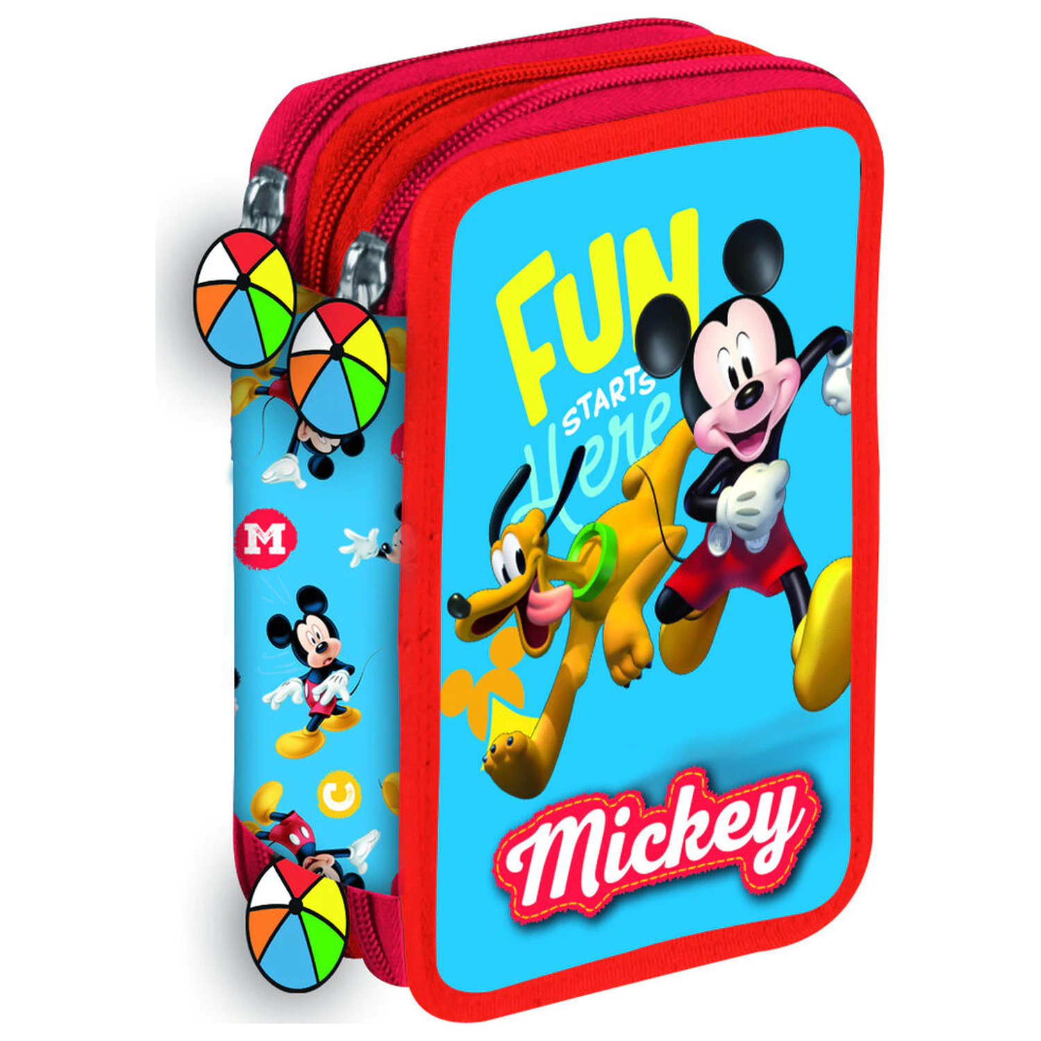 Disney Mickey Fun potrójny piórnik zdjęcie produktu