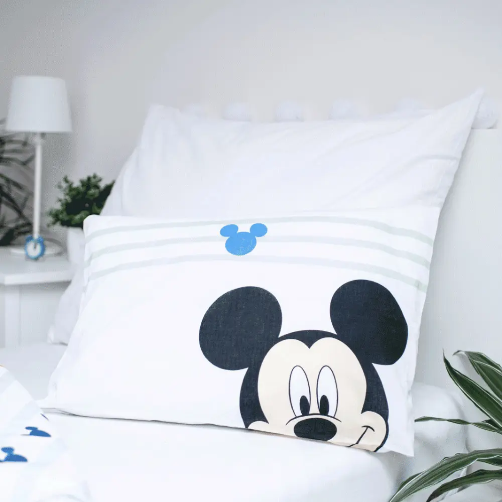 Disney Mickey dziecięca poszewka na kołdrę 100x135cm, 40x60 cm zdjęcie produktu