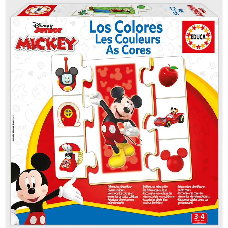 Disney Mickey Uczę się kolorów gra zdjęcie produktu