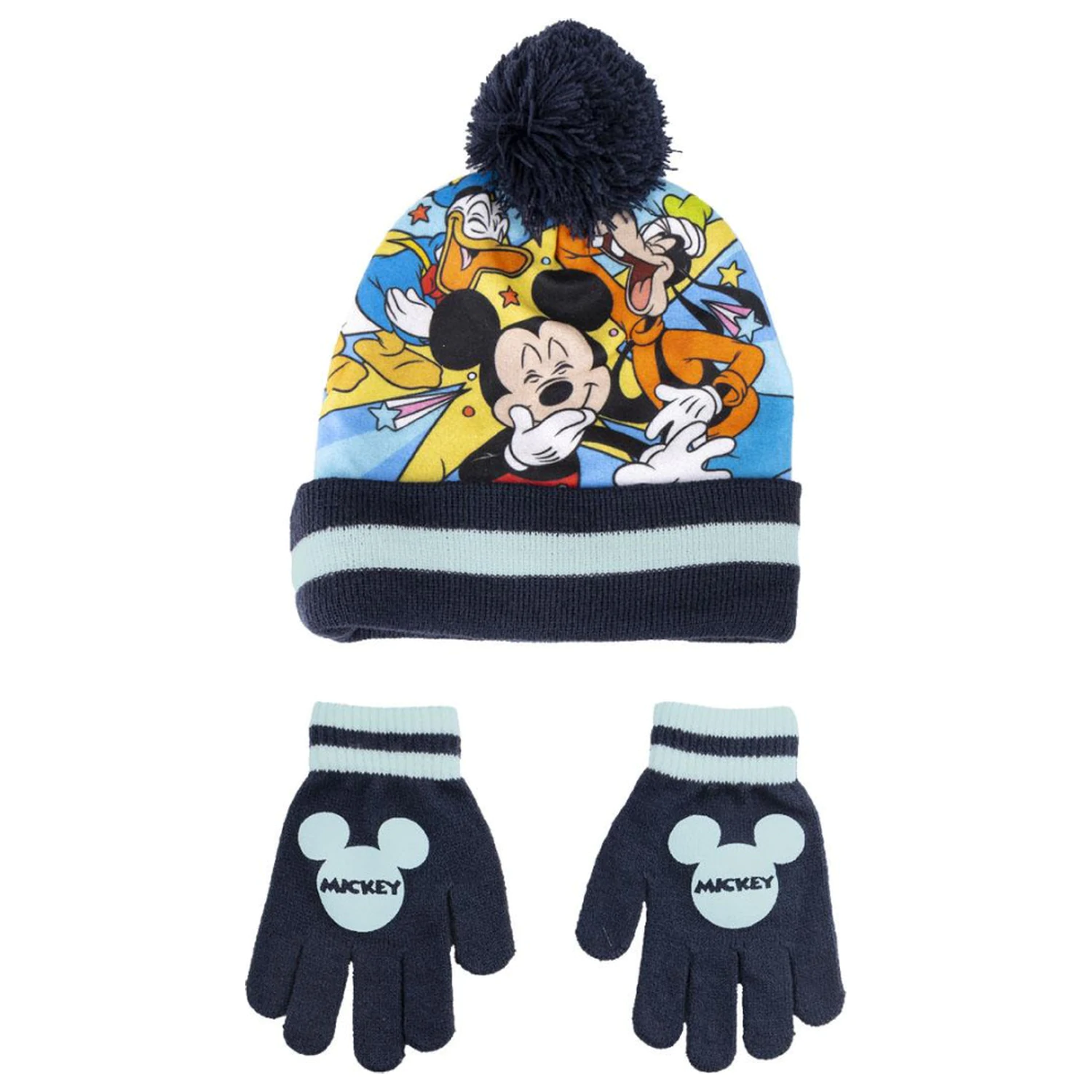 Disney Mickey Joke Czapka i Rękawiczki dla Dzieci Zestaw zdjęcie produktu