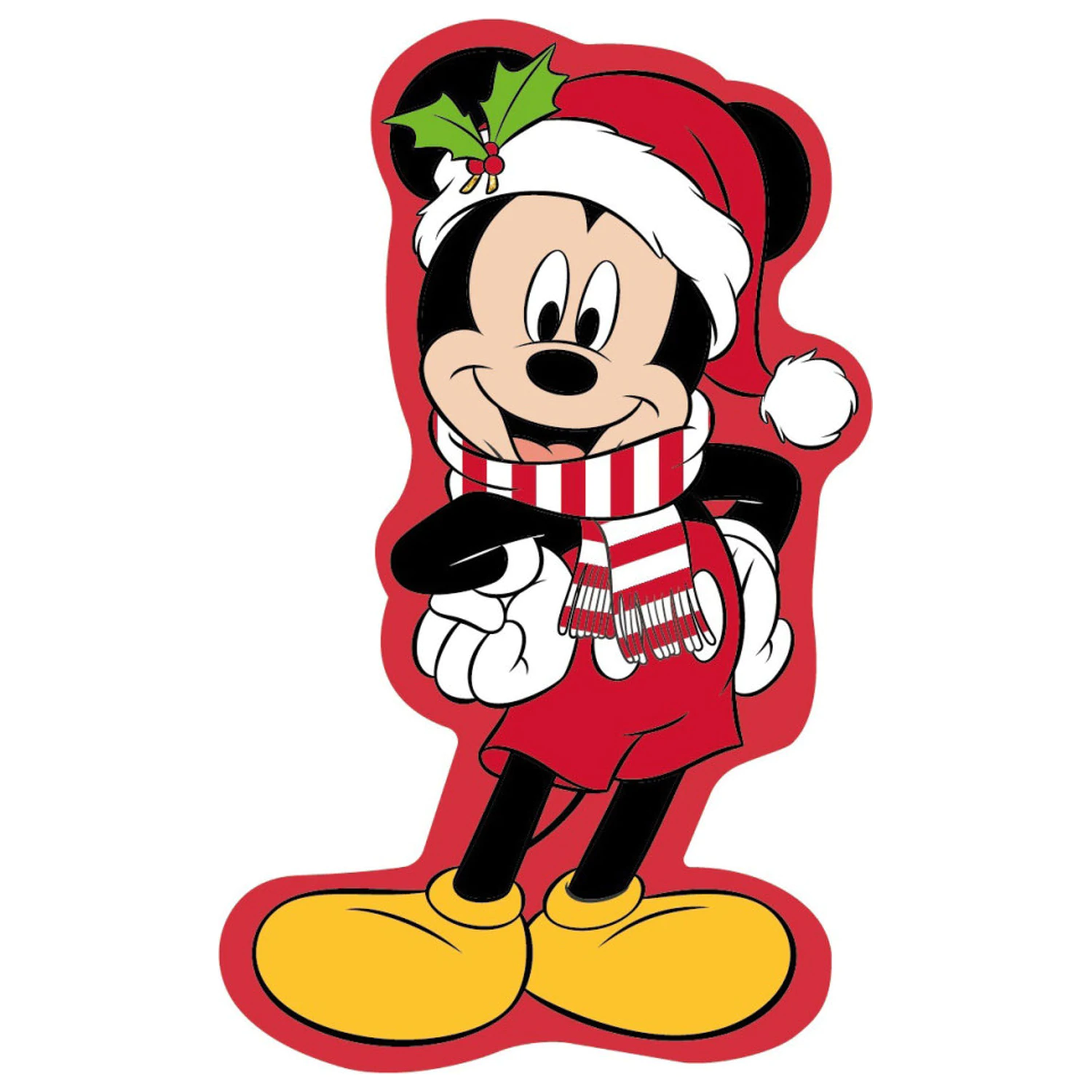 Disney Mickey Jolly Christmas poduszka w kształcie 3D zdjęcie produktu