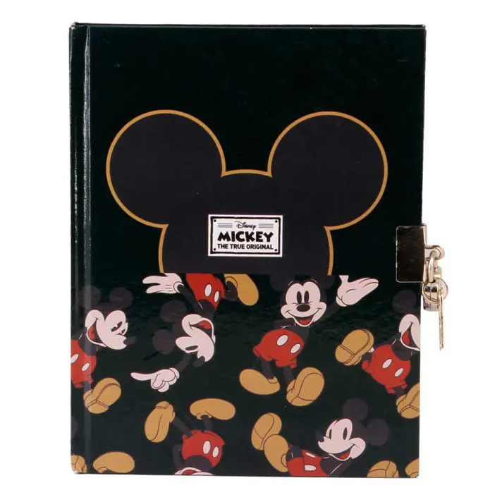 Disney Mickey True pamiętnik z kluczykiem zdjęcie produktu